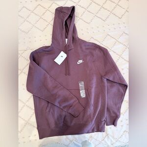 Nike Men’s Hoodie - Burgundy NWT